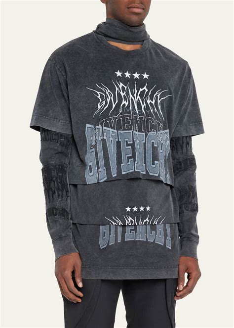 givenchy mens dress shirt|Givenchy graphic crewneck t shirt.